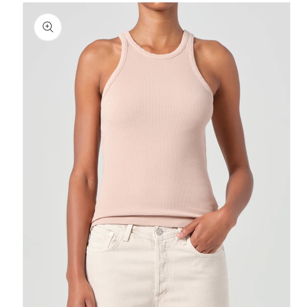 Ribbed Agolde Rayne Tank Top